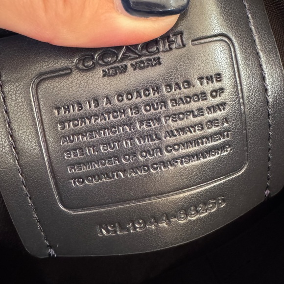 Coach metropolitan Men’s courier Navy blue - Picture 8 of 10